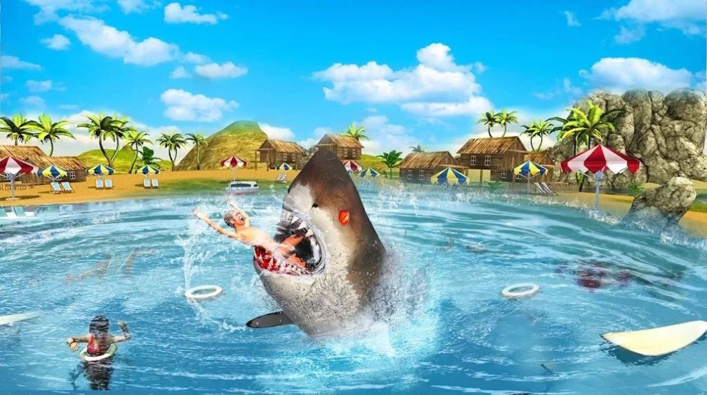 鲨鱼的疯狂吞噬手机版